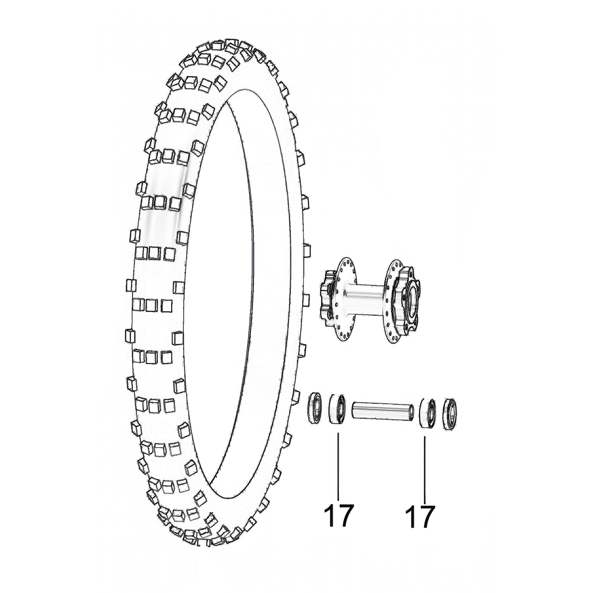 Roulement de Roue Arrière SKF / E-Moto – JW SHOP