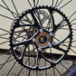 Black &amp; Magnesium Rear Wheel 19" + WARP 9 Disc &amp; Crown