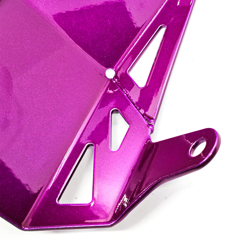 Extended Reinforced Engine Skid Plate VIOLET / SUR-RON Light Bee