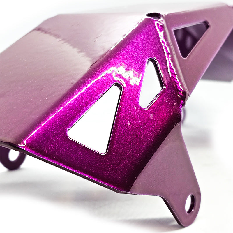 Extended Reinforced Engine Skid Plate VIOLET / SUR-RON Light Bee