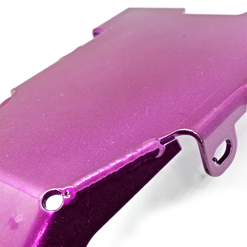 Extended Reinforced Engine Skid Plate VIOLET / SUR-RON Light Bee