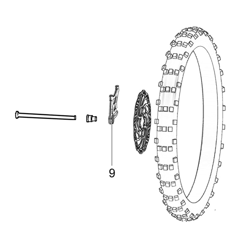 Rear Caliper Support / SUR-RON Light Bee