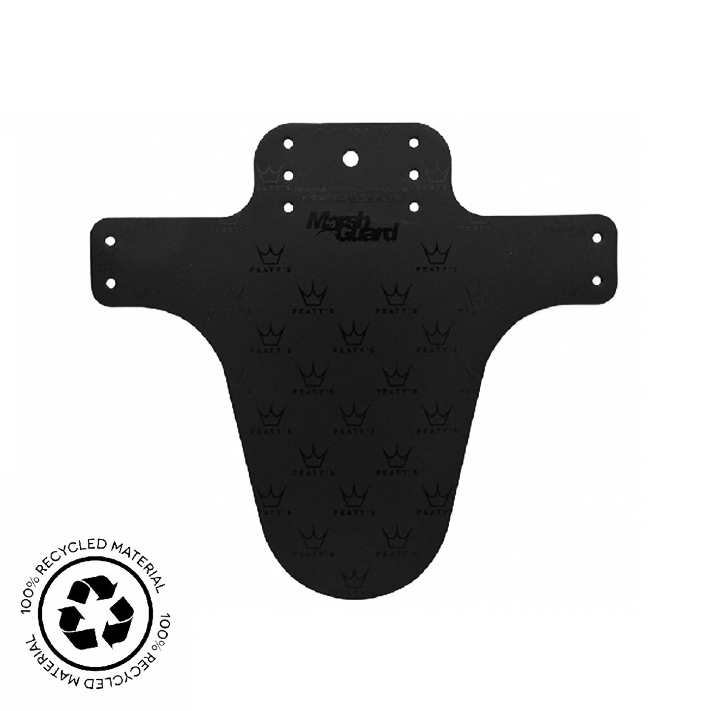 Peaty's x Marsh Guard Mudguard - Peaty Repeat black