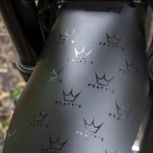 Peaty's x Marsh Guard Mudguard - Peaty Repeat black